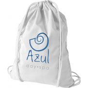 Plecak bawełniany premium Oregon, biały