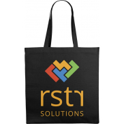 Bawełniana torba na ramię Odessa 220 g/m², czarny