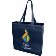 Bawełniana torba na ramię Odessa 220 g/m², niebieski