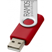 Pamięć USB Rotate-basic 2GB, czerwony, szary