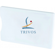 Futerał ochronny na karty kredytowe RFID, biały