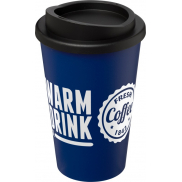 Kubek termiczny z serii Americano® o pojemności 350 ml, niebieski, czarny