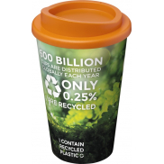 Kubek termiczny z serii Brite-Americano o pojemności 350 ml, pomarańczowy