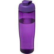 Bidon H2O Tempo® o pojemności 700 ml z wieczkiem zaciskowym, fioletowy