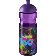 Bidon H2O Base® o pojemności 650 ml z wypukłym wieczkiem, fioletowy