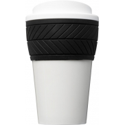 Kubek termiczny z serii Brite-Americano® tyre o pojemności 350 ml, biały