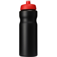 Bidon Baseline® Plus o pojemności 650 ml, czarny, czerwony