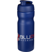 Bidon Baseline® Plus o pojemności 650 ml z otwieranym wieczkiem, niebieski