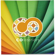 Karteczki samoprzylepne Sticky-Mate® 75x75mm w miękkiej okładce, 100 stron, biały