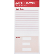 Notatnik Desk-Mate® 1/3 w formacie A4, 50 stron, biały