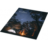 Notatnik Desk-Mate® w formacie A4 otwierany doformacie góry, 25 stron, biały