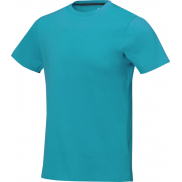 Męski t-shirt Nanaimo z krótkim rękawem, m, niebieski
