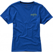 Damski t-shirt Nanaimo z krótkim rękawem, xs, niebieski