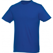 Męski T-shirt z krótkim rękawem Heros, l, niebieski