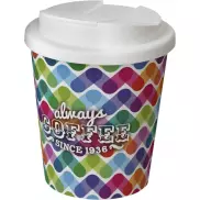 Brite-Americano® Espresso 250 ml tumbler with spill-proof lid, biały