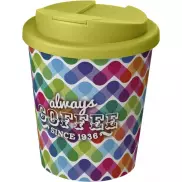 Brite-Americano® Espresso 250 ml tumbler with spill-proof lid, biały, zielony