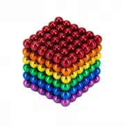 Neocube tęczowe kulki magnetyczne antystres - wielokolorowy