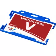 Vega wizytownik z tworzyw sztucznych pochodzących z recyklingu, niebieski