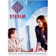 Notatnik Desk-Mate® w formacie A5 otwierany doformacie góry, 50 stron, biały