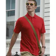 Męskie Polo Safran - white