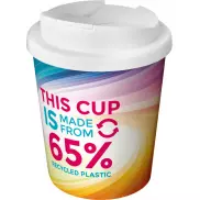 Brite-Americano® Eco szczelny izolowany kubek o pojemności 250 ml, biały