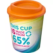 Brite-Americano® Eco izolowany kubek o pojemności 250 ml, pomarańczowy