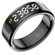 Prixton Orbyt Touch inteligentny pierścień, 8(18,3 mm), czarny