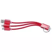 Kabelek USB - czerwony