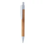 Długopis bambusowy - biały