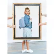 Elle Fashion plecak chroniący przed kieszonkowcami - niebieski