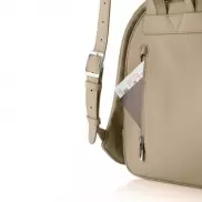 Elle Fashion plecak chroniący przed kieszonkowcami - brązowy