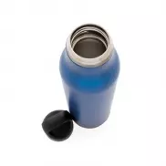 Butelka termiczna 600 ml z korkowym elementem - niebieski