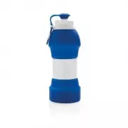 Składana butelka sportowa 580 ml - niebieski