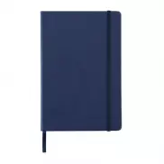 Notatnik A5 Deluxe, twarda okładka - niebieski