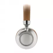 Bezprzewodowe słuchawki nauszne Aria - brązowy