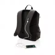Plecak na laptopa 15,6' Lima, ochrona RFID - czarny, szary