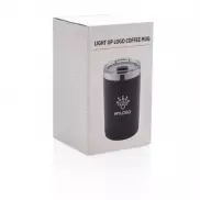 Kubek podróżny 200 ml Light Up Logo - czarny