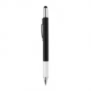 Długopis wielofunkcyjny 5 w 1 - czarny