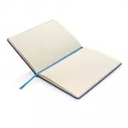 Notatnik A5 Deluxe, twarda okładka - niebieski
