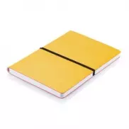 Notatnik A5 Deluxe, miękka okładka - żółty