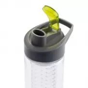 Butelka sportowa 800 ml - zielony, szary