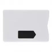 Etui na kartę kredytową, ochrona RFID - biały
