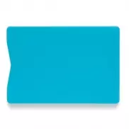 Etui na kartę kredytową, ochrona RFID - niebieski