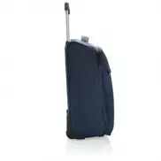Walizka, składana torba podróżna na kółkach - niebieski