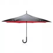 Odwracalny parasol manualny 23' - czerwony
