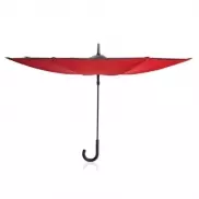 Odwracalny parasol manualny 23' - czerwony
