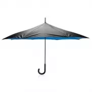 Odwracalny parasol manualny 23' - niebieski