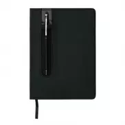 Notatnik A5 Deluxe, touch pen - czarny