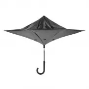 Odwracalny parasol automatyczny 23' - szary