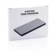 Power bank 8000 mAh - czarny